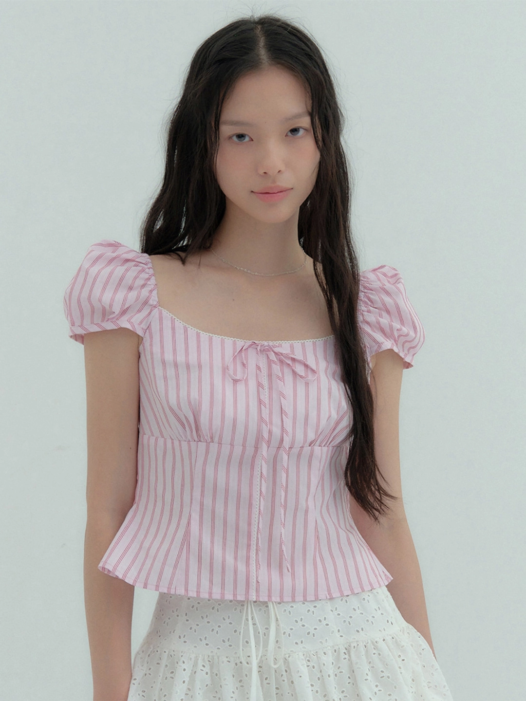 플로움 Candy Ribbon Blouse 상품 이미지 1