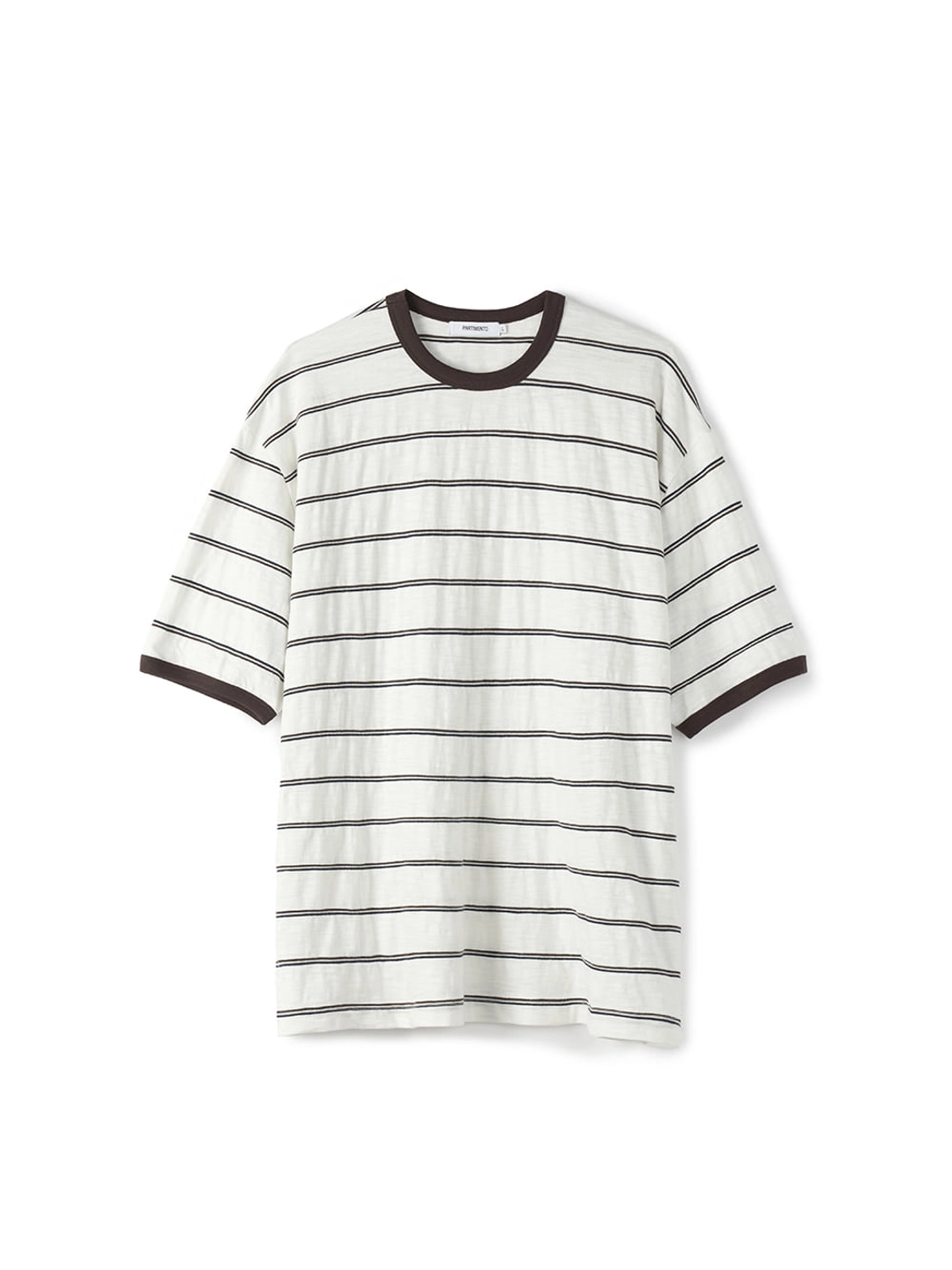 파르티멘토 Vintage Surf Stripe Tee_Ivory 상품 이미지 3