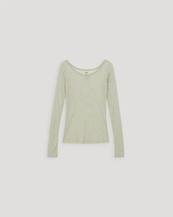 [5차] flétta Flower Long Sleeve Tee_6 Colors