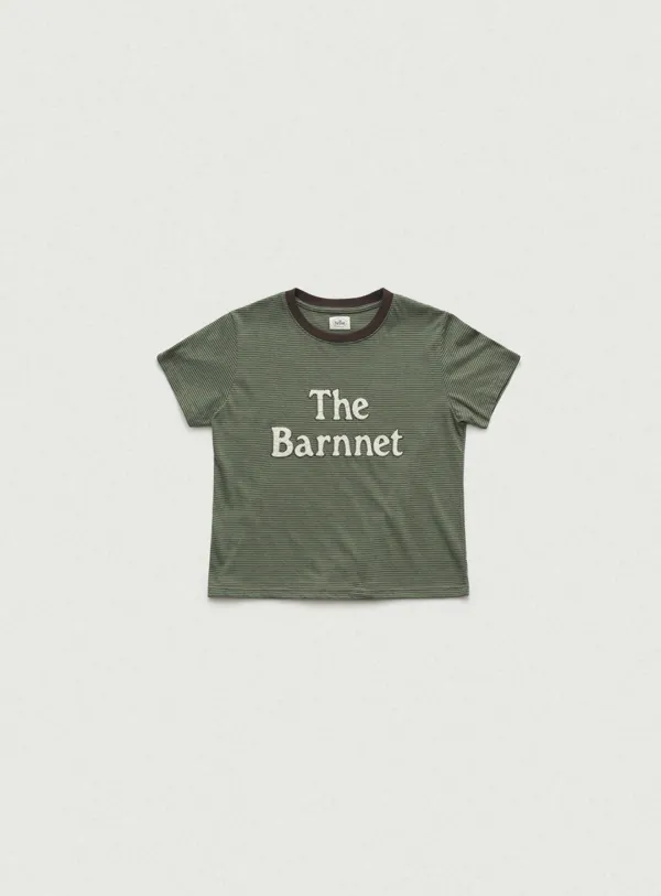 Ria Stripe T-Shirt_Green