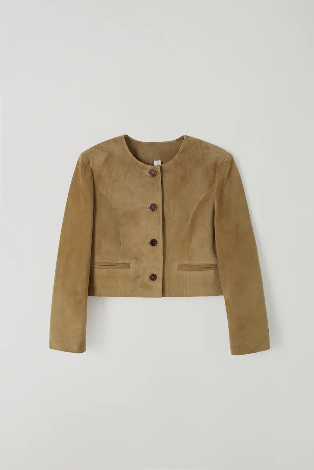 T/T Haag crop suede jacket