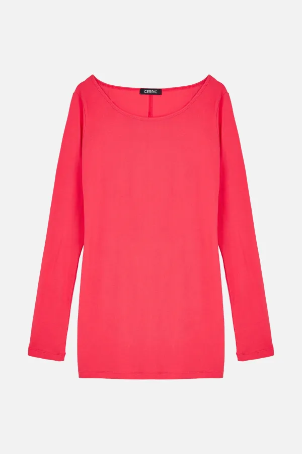 Soft Long Top _ Red