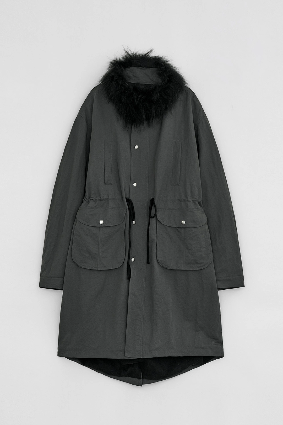 다이애그널 LINED TAILED PARKA 상품 이미지 3