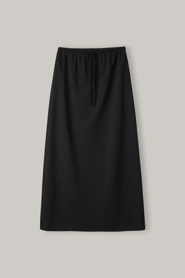 Summer Ease Skirt (Black)