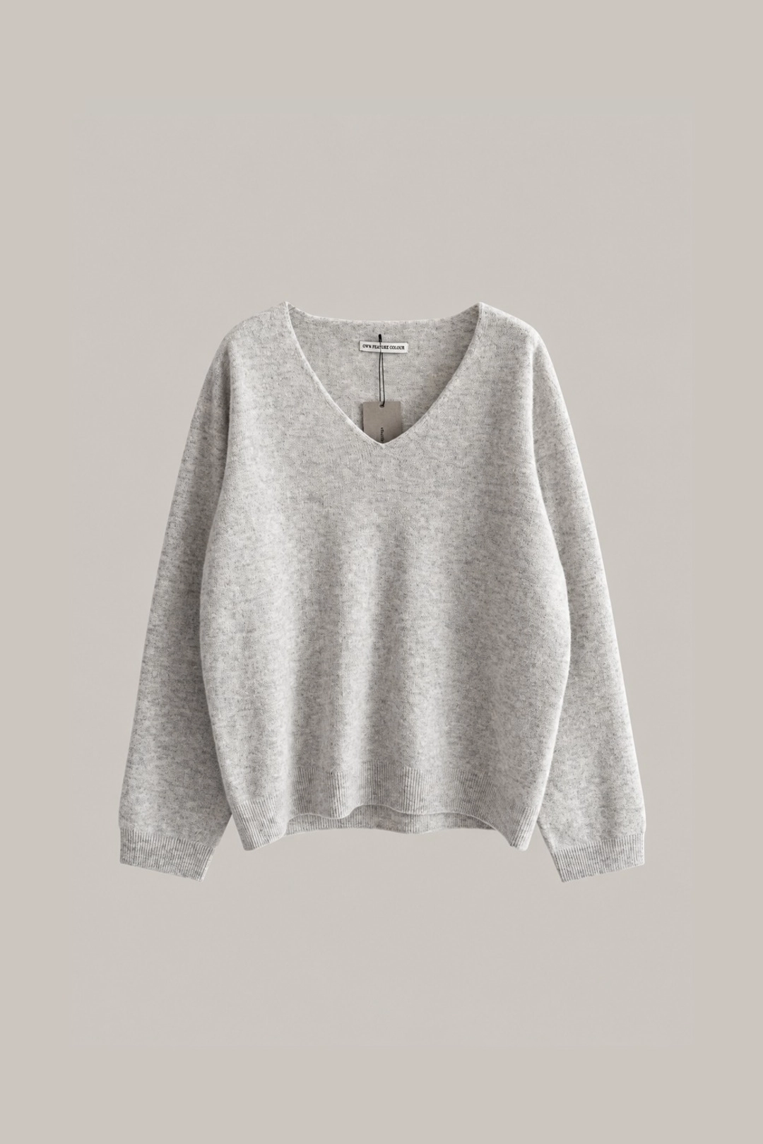 오에프씨 Bare V-neck Pullover (heather gray) 상품 이미지 1