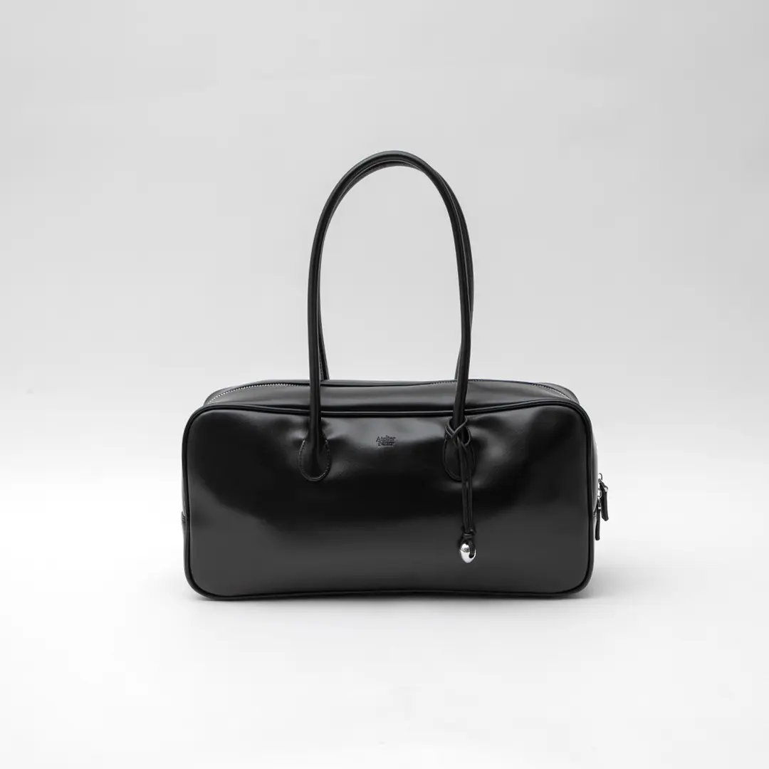 아뜰리에 나인 (Z-B-2435)OIL FAUX LEATHER SHOULDER BAG 상품 이미지 2