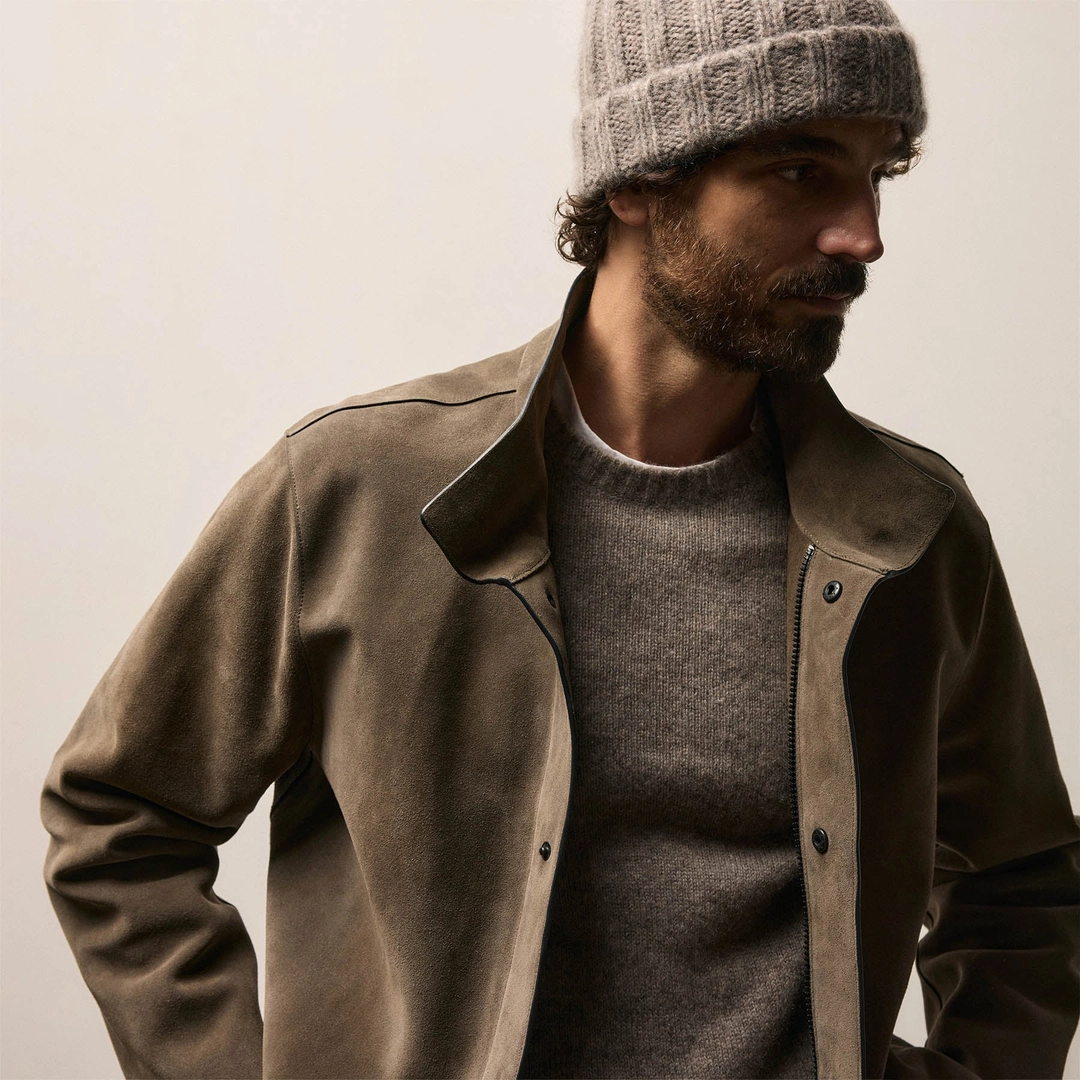 제임스펄스 Lightweight Textured Cashmere Beanie - Beige Melange 상품 이미지 2