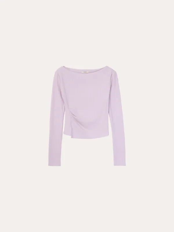 카이덴 핀턱 티셔츠[LAVENDER]*오늘 출발