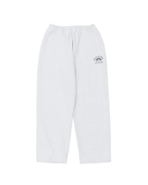 HS Logo Wide Sweatpants_L.Gray