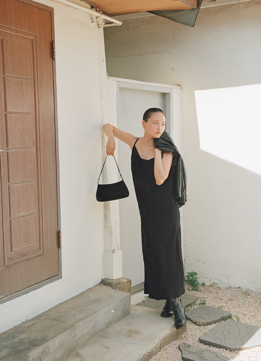 애테 ATERA BAG_BLACK SUEDE 상품 이미지 2