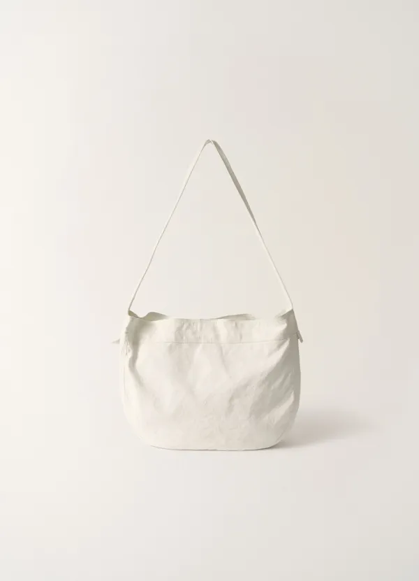 Linen cross bag (White)