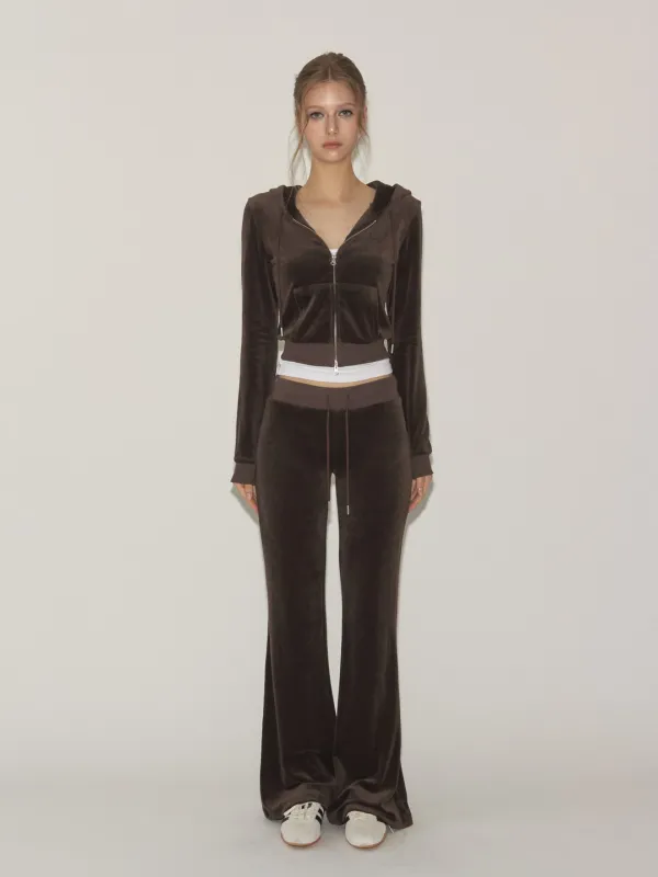 LE Velvet Set (Brown)