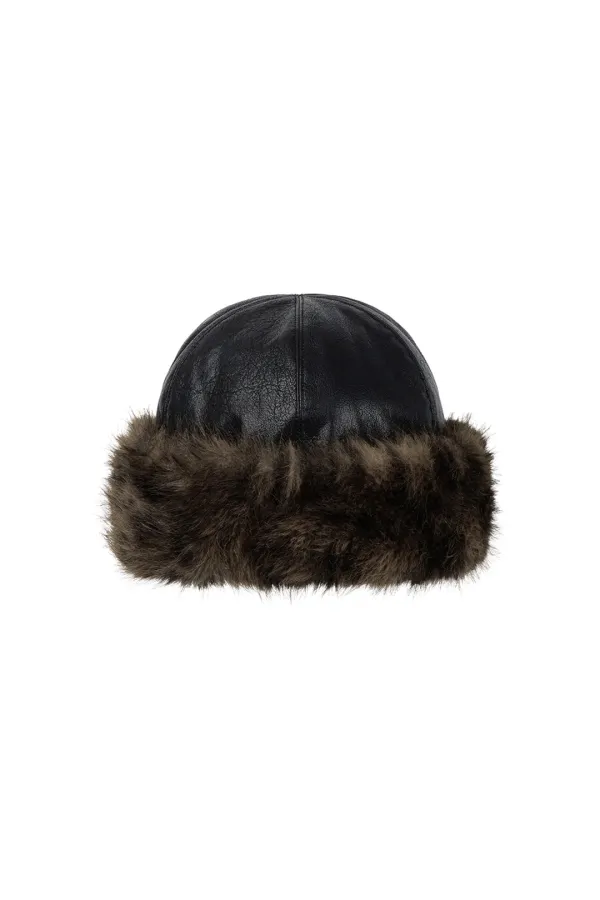 Fur Bucket [ Brown ]