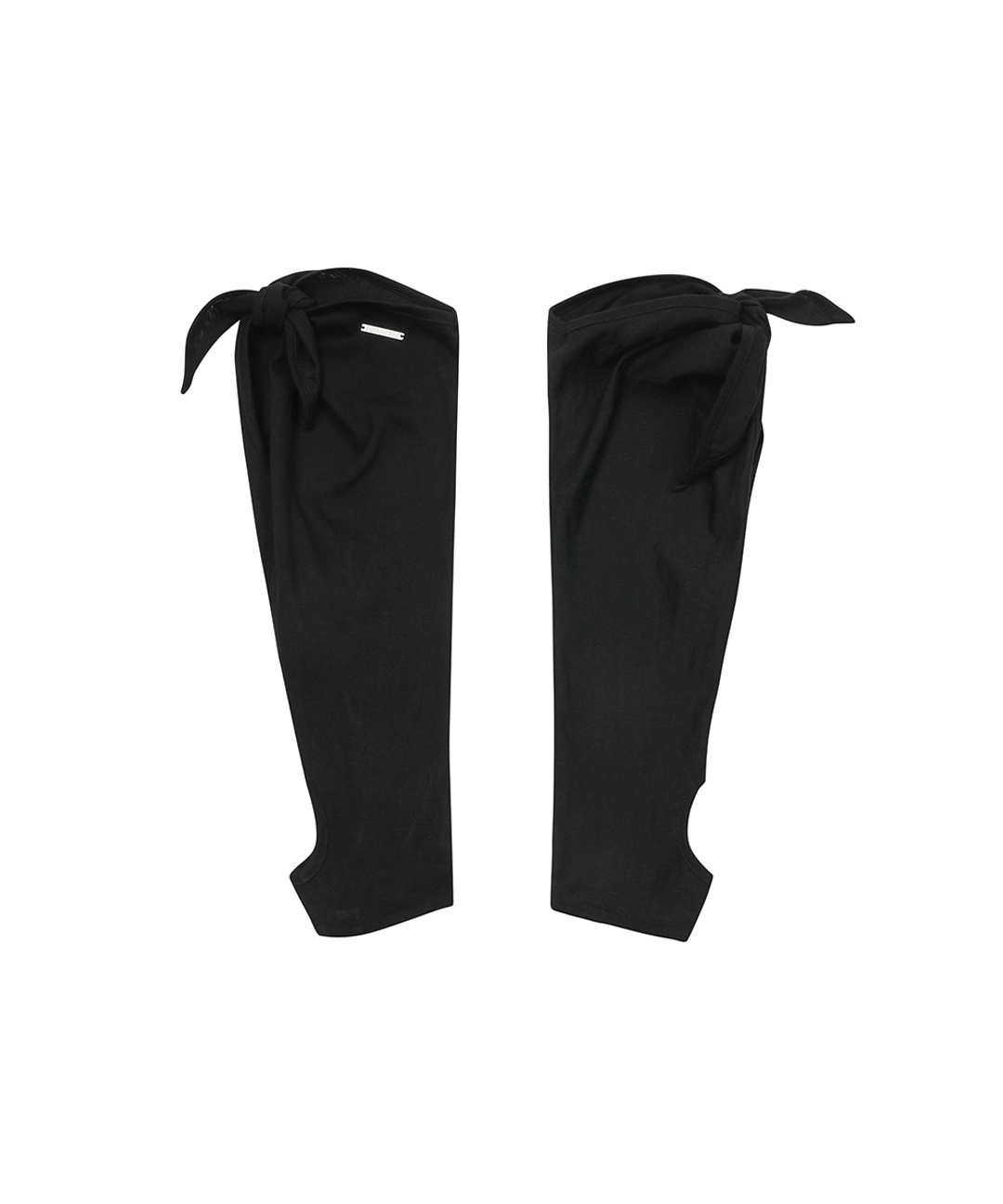 미세키서울 [레이 PICK] Cawl tie knee socks BLACK 상품 이미지 1