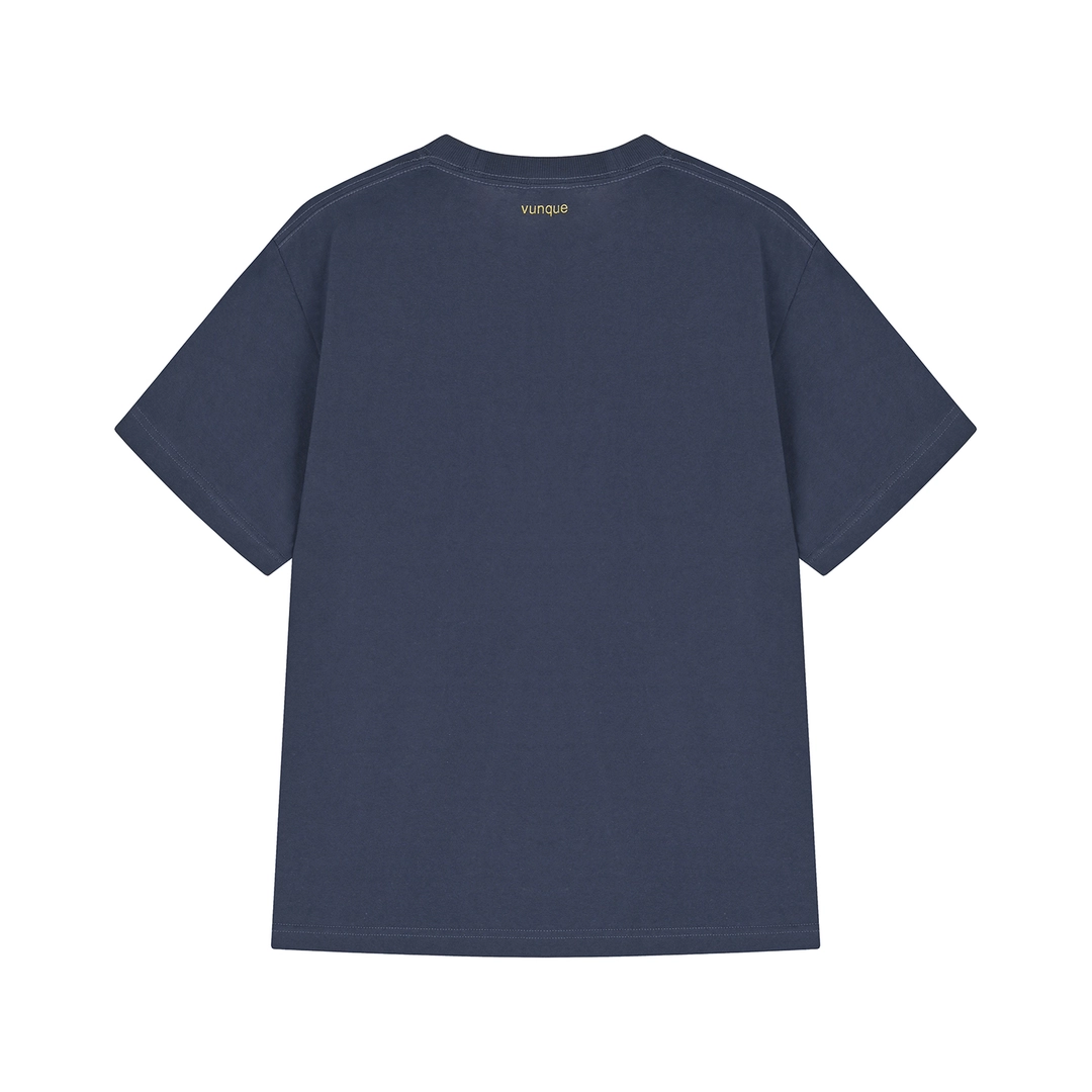 분크 [아울렛] Tanz T-shirt (Tanz 티셔츠) Blue 상품 이미지 2