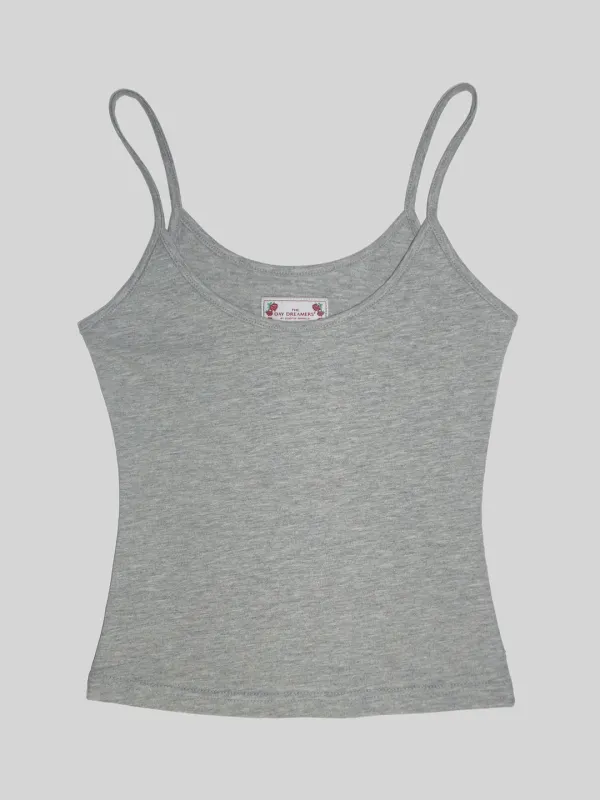 My Go To Sleeveless Top Melange Gray