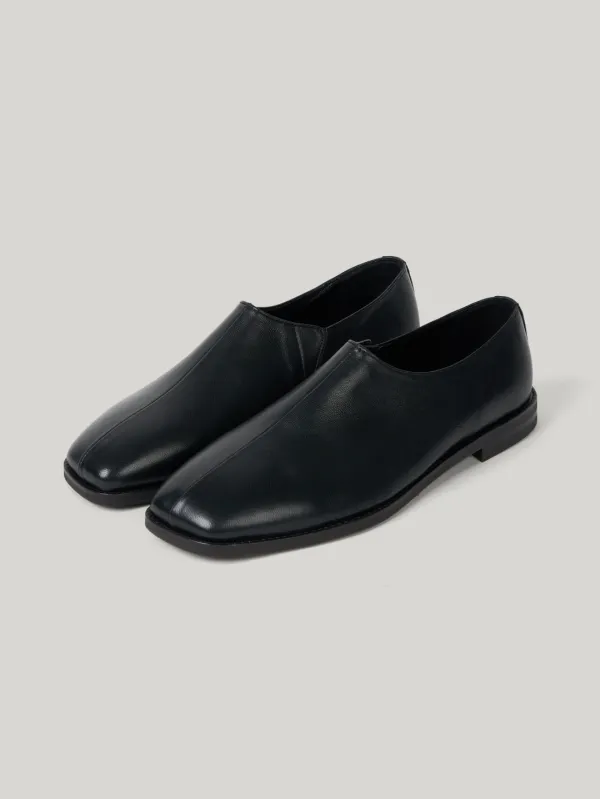 MEN\'S BASE TOP LOAFERS (SOFT BLACK)