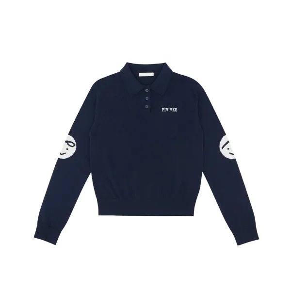 Twins Knit PK (ocean navy)
