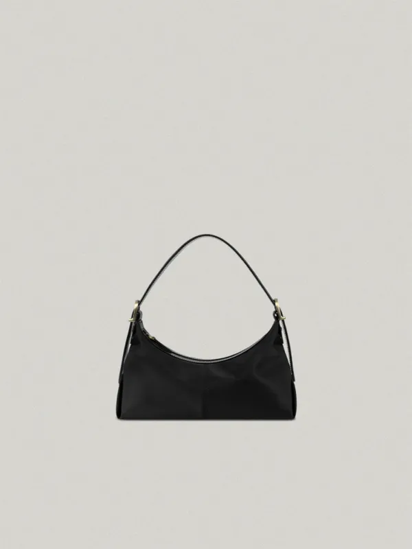 MINI BATEAU BAG-NYLON (BLACK)