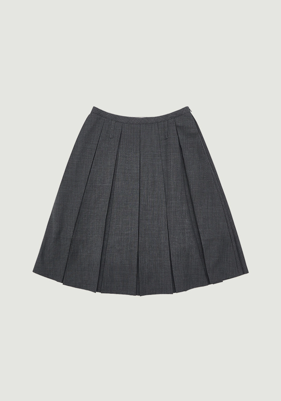 그로브 PEYTON SOLID PLEATS SKIRT 상품 이미지 3