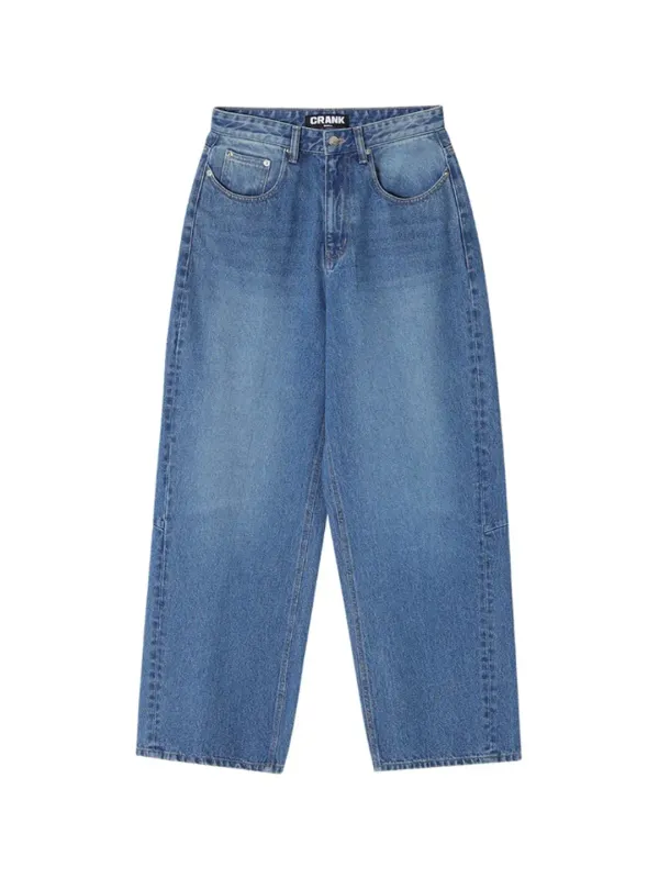STUD WIDE JEANS_BLUE