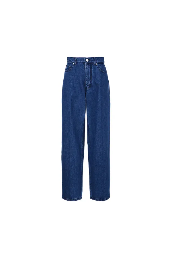 No.2 Classic Wide Denim, Blue