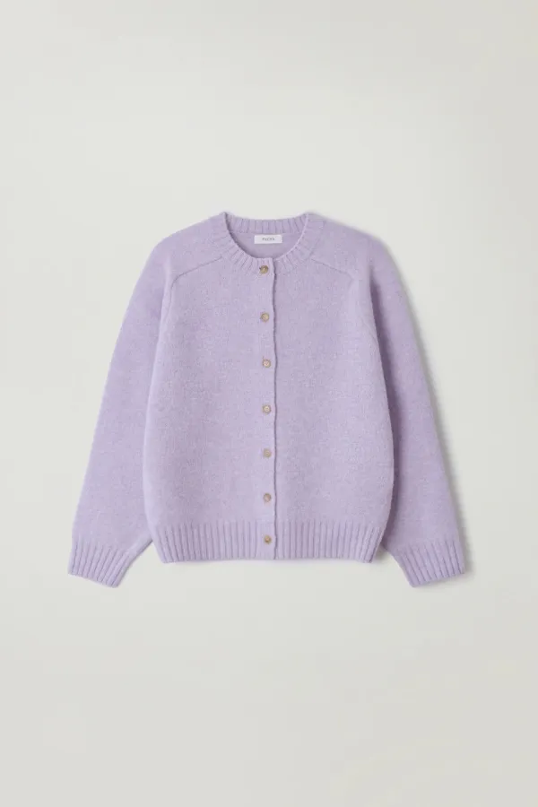 Atelier button cardigan (Lavender)