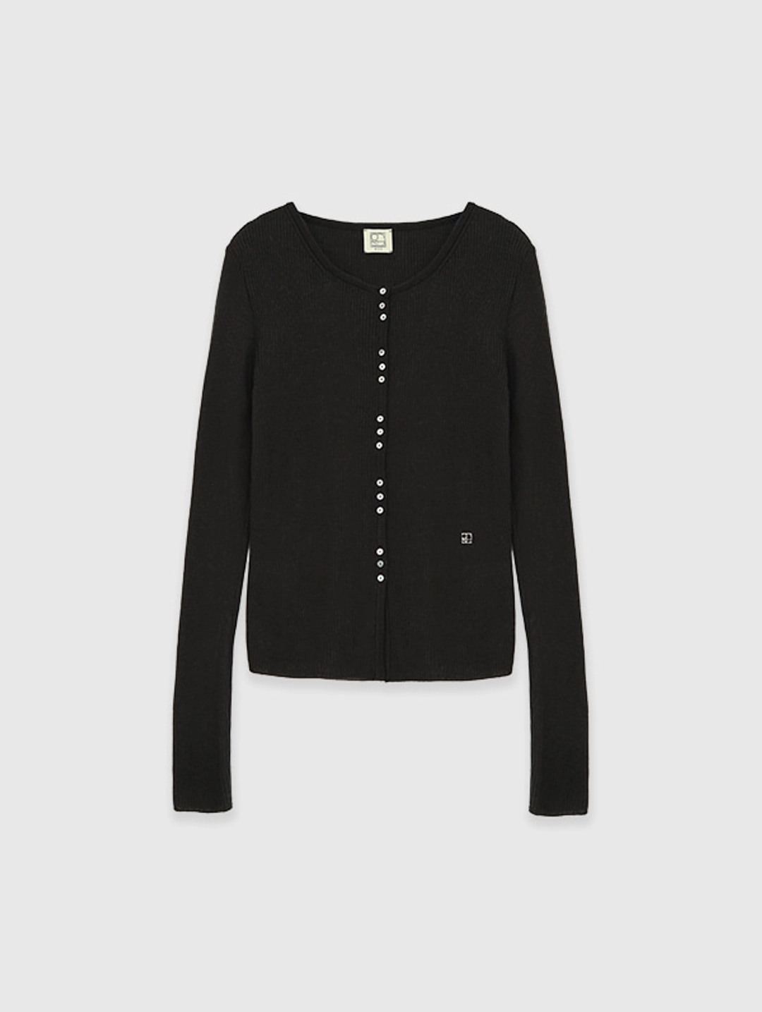 오디에스 Limited Round Neck Cardigan (Deep Brown) 상품 이미지 1