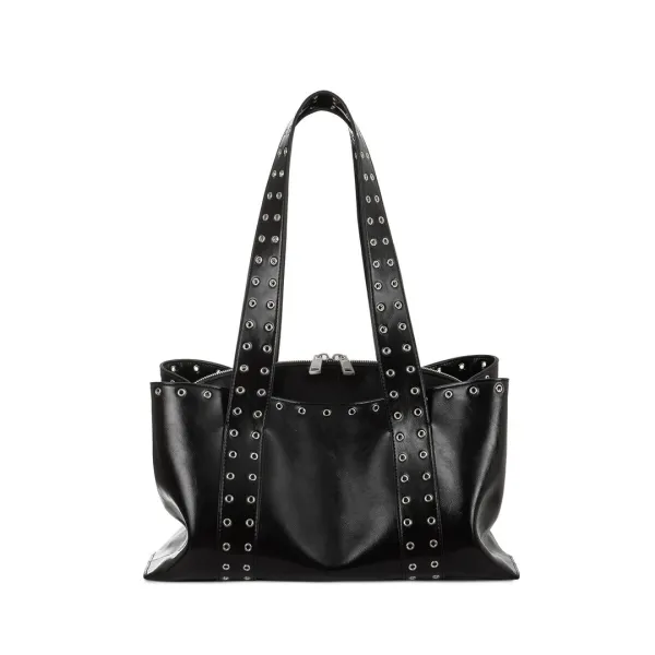 [5/26 예약배송] SHELL DUFFEL [BLACK EYELETS]
