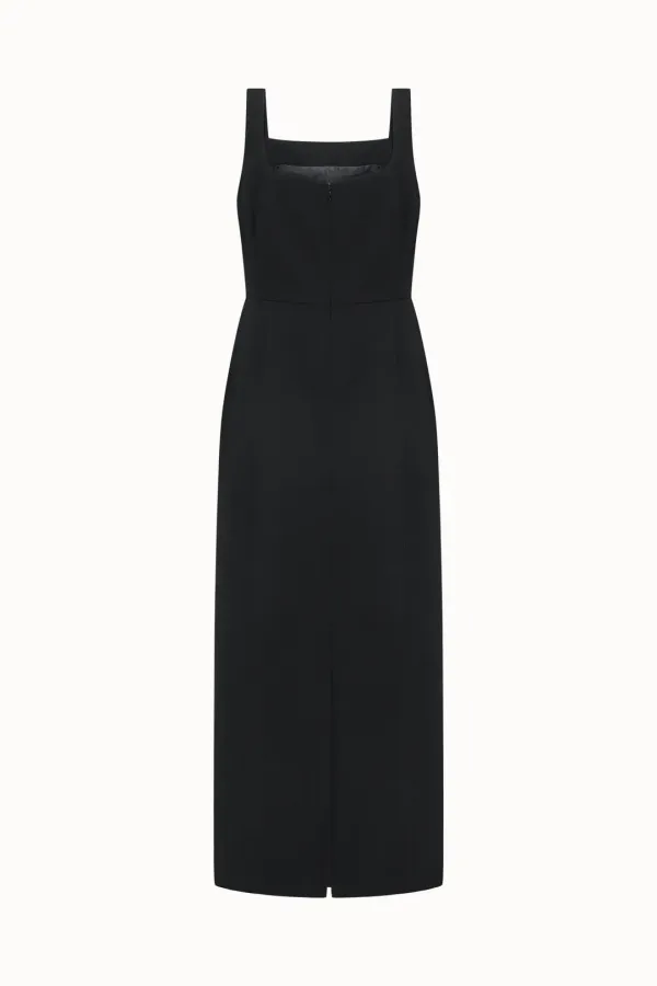 [4차 리오더]Square-Neck Sleeveless Dress[LMBFCO25DR5805]-Black