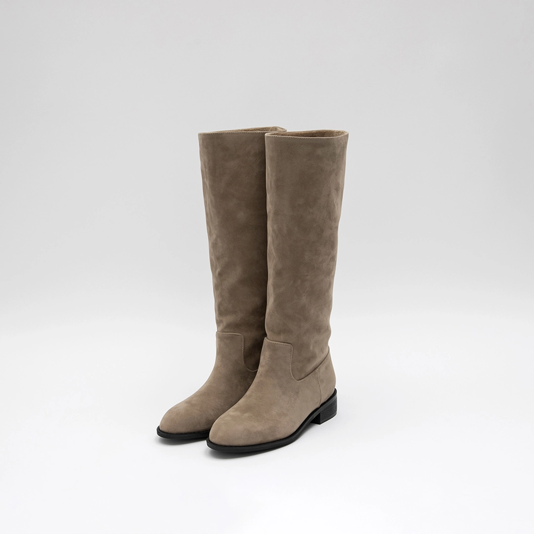 아뜰리에 나인 (Z-SH-3465)SUEDE LONG BOOTS 상품 이미지 1