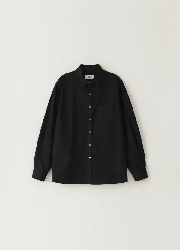 Slim Basic Shirt - Black