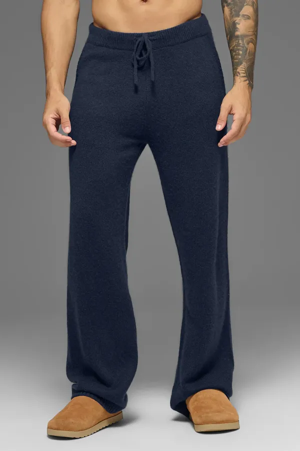 Wool Cashmere New Class Sweatpant - Navy