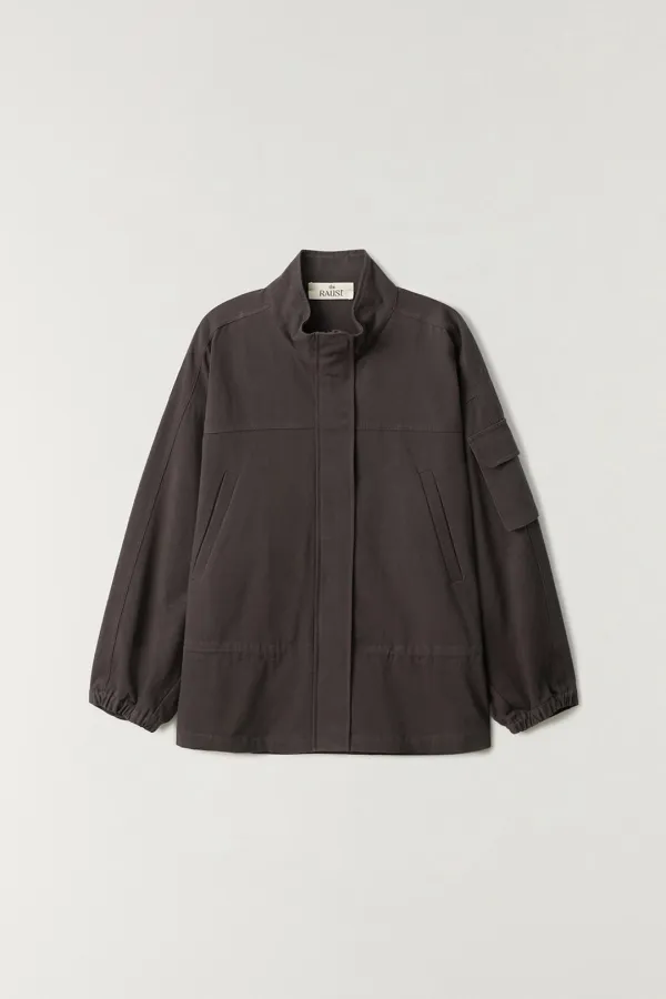 워시드 필드 자켓 DEEP BURGUNDY