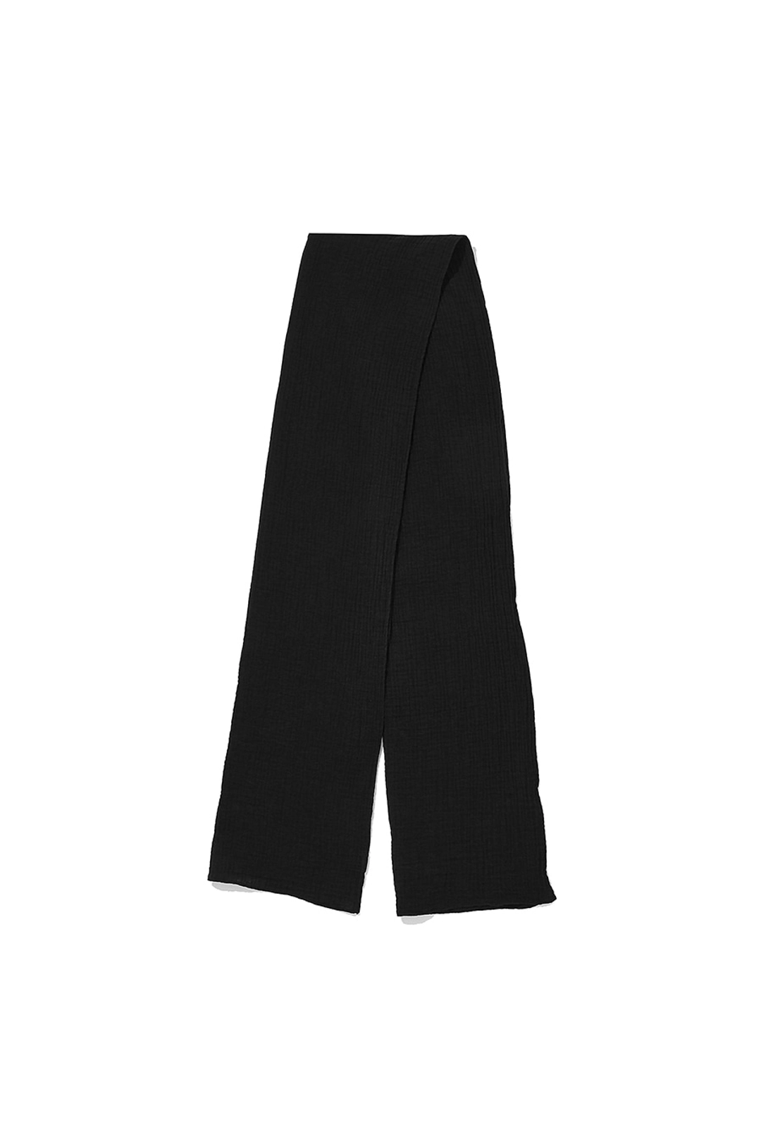 르917 COTTON WRINKLE MUFFLER [BLACK] 상품 이미지 2