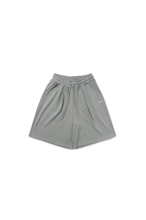 Cozy sweat shorts_gray