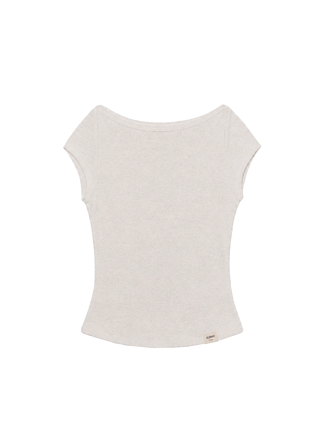 글로니 G CLASSIC BOAT NECK TEE (OATMEAL) 상품 이미지 1