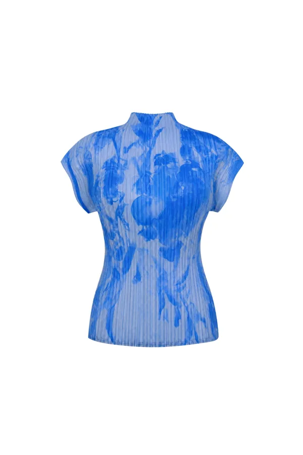 AIRY HALF TOP (BLUE)