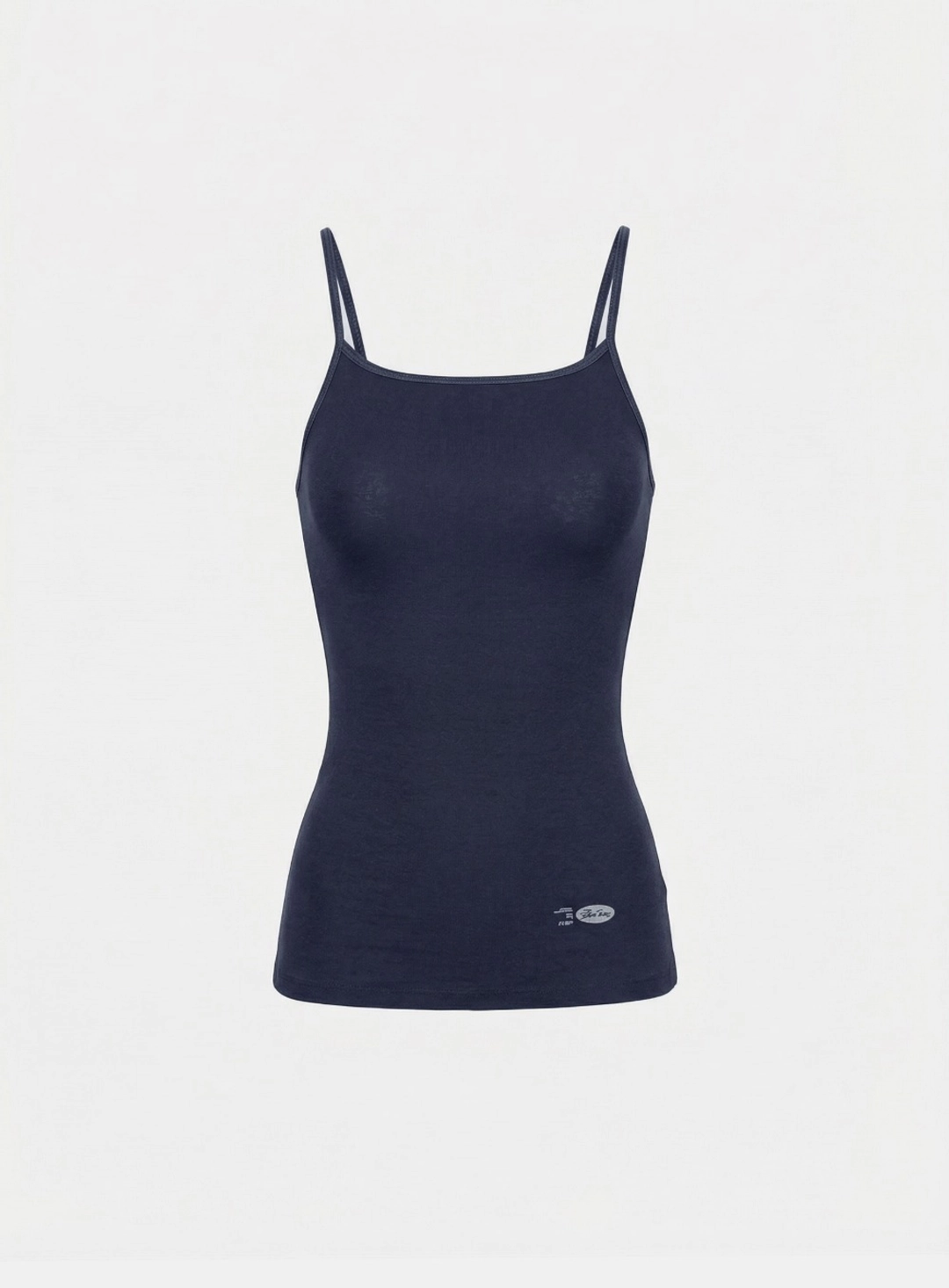 배드블러드 [w-tnk26-008] BS Cotton Jersey String Tank - Navy 상품 이미지 1