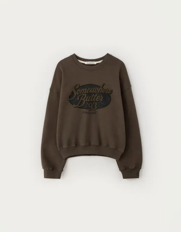 93 Vintage Sweatshirt - Brown