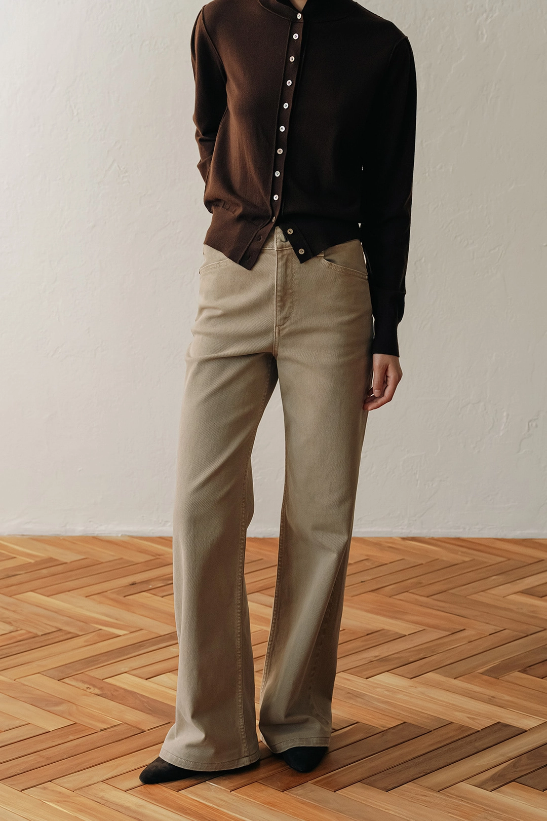 엘보른 Jackie High-waist Dyeing Jeans 상품 이미지 2