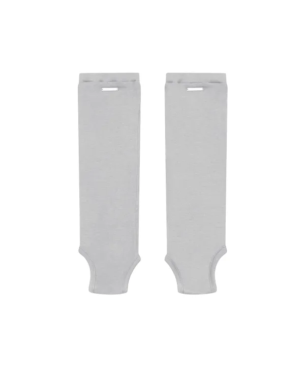 [레이 PICK] Open toe sheer knee socks GREY