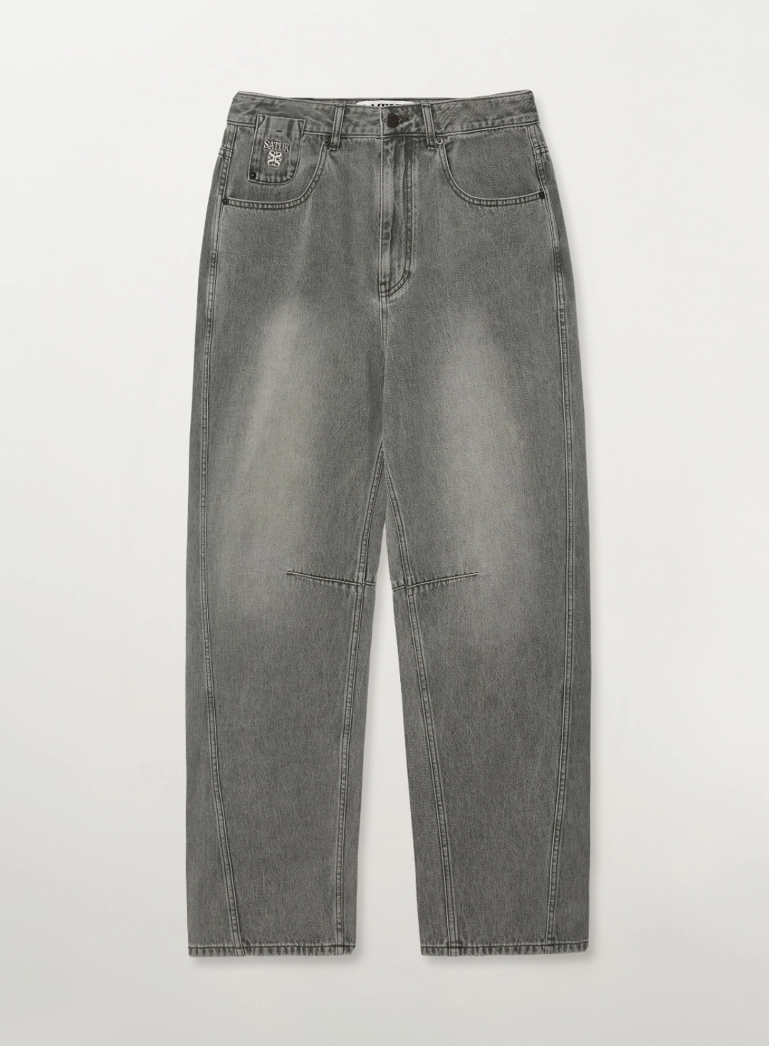 세터 Round Color Denim Pants - Khaki 상품 이미지 1