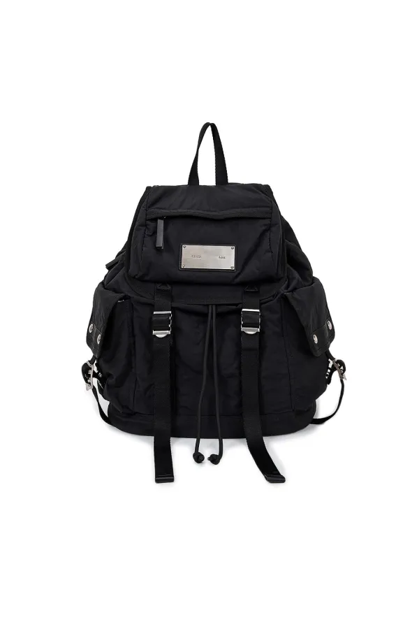 MATIN POCKET UTILITY LARGE BACK PACK IN BLACK