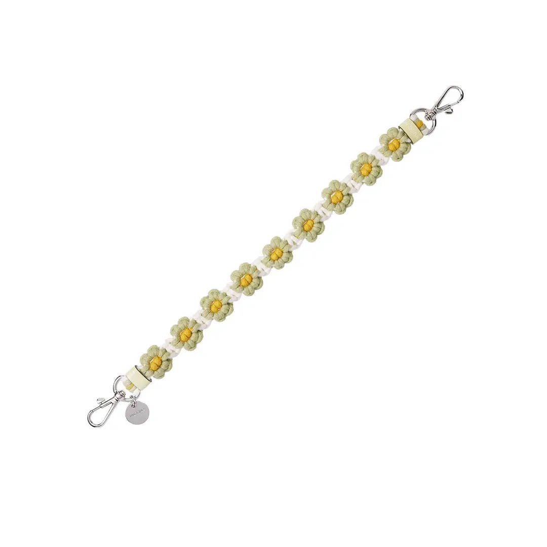 분크 [아울렛] Crochet Handle Strap (크로셰 핸들 스트랩) Green 상품 이미지 1