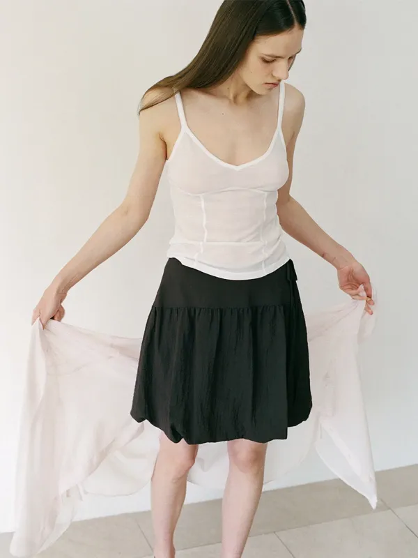 Volume Mini Skirt SW5MS294_2color