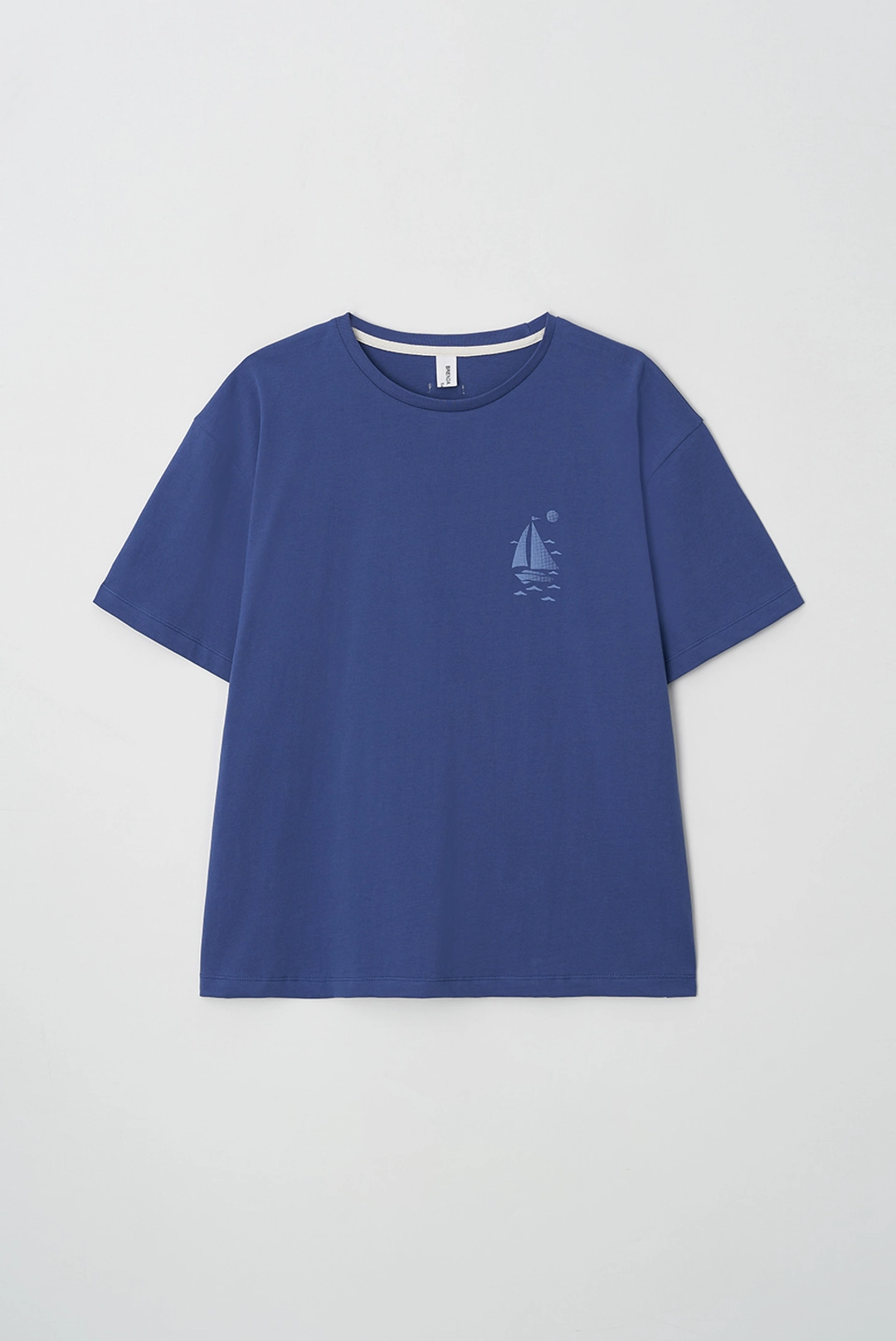 브렌다 브렌든 sailing loose tee - blue 상품 이미지 1