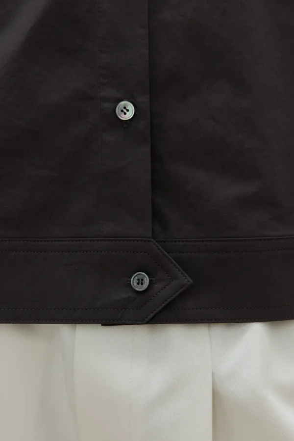 Wide Pleated Banding Pants (Cream)