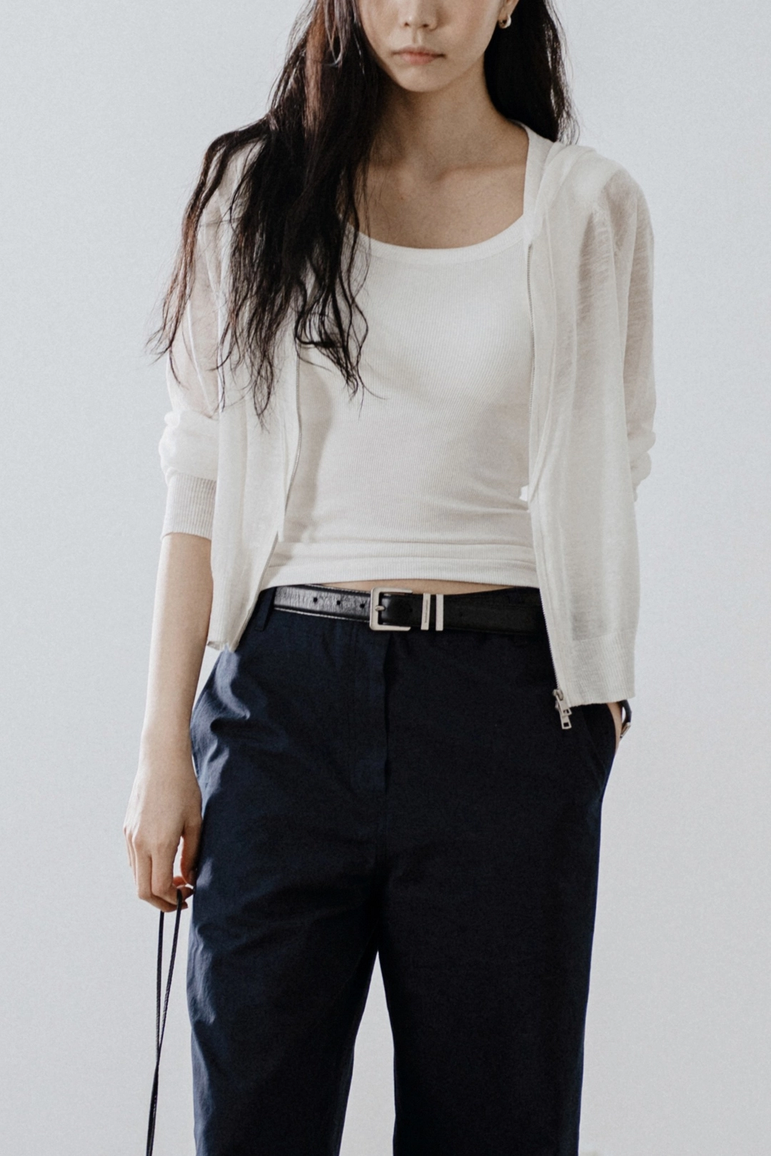 스앨더 33234_Tencel linen zip-up hoodie TD 상품 이미지 1