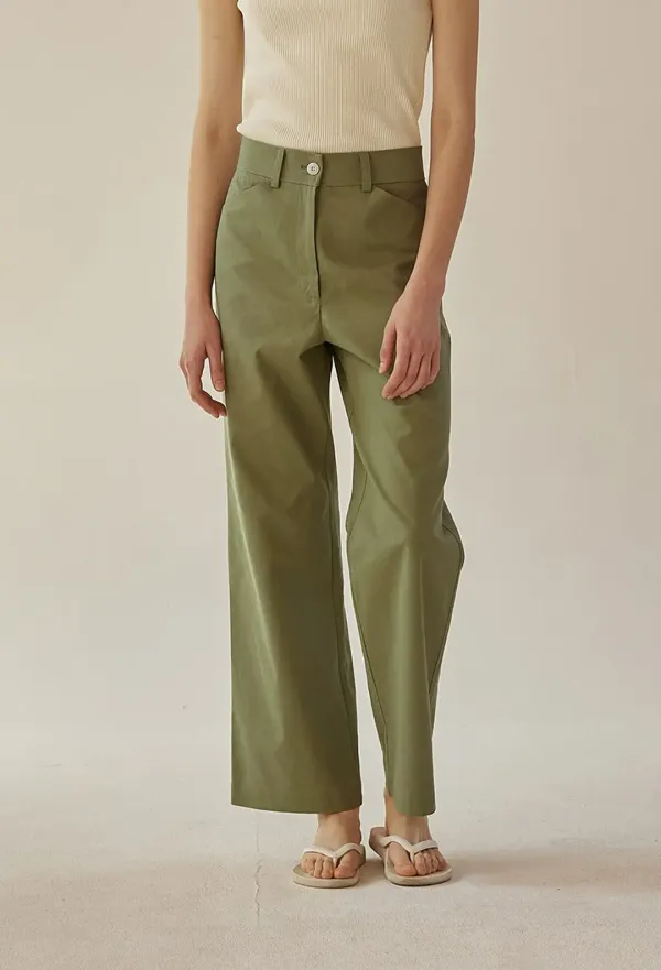 GRASSE COTTON PANTS